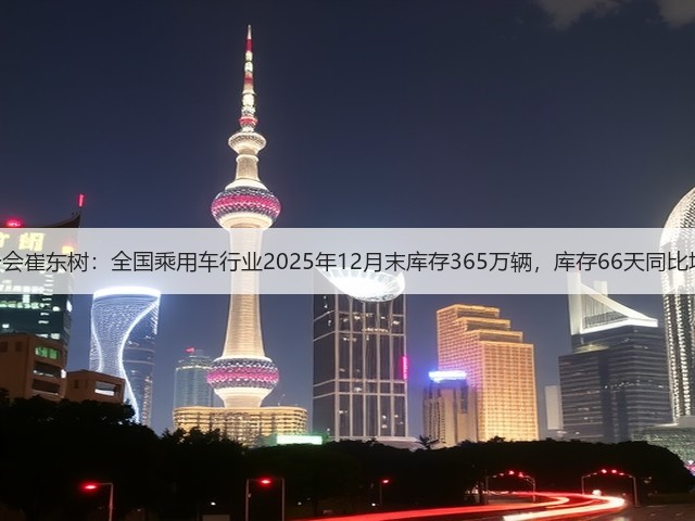 乘联分会崔东树：全国乘用车行业2025年12月末库存365万辆，库存66天同比增20天(图3)
