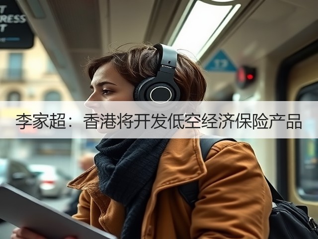 李家超：香港将开发低空经济保险产品(图1)