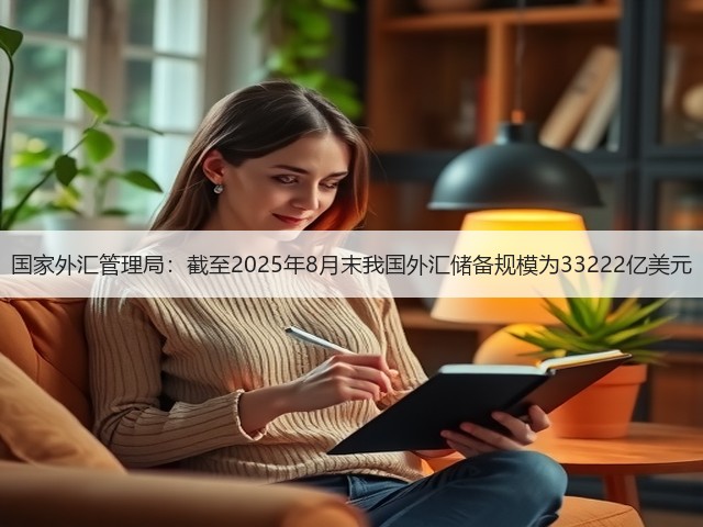 国家外汇管理局:截至2025年8月末我国外汇储备规模为33222亿美元(图2) 国家外汇管理局:截至2025年8月末我国外汇储备规模为33222亿美元(图2)