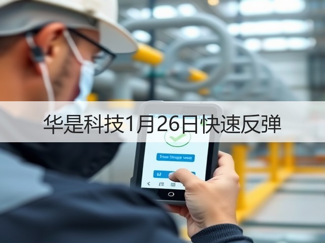 华是科技1月26日快速反弹(图2)