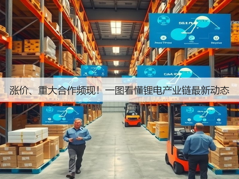 涨价、重大合作频现！一图看懂锂电产业链最新动态