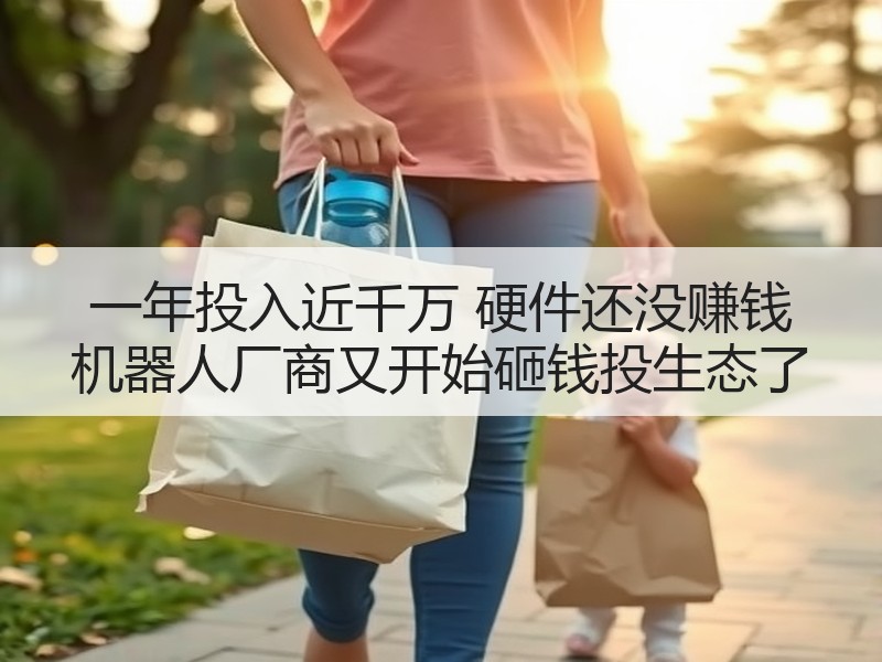 一年投入近千万 硬件还没赚钱 机器人厂商又开始砸钱投生态了