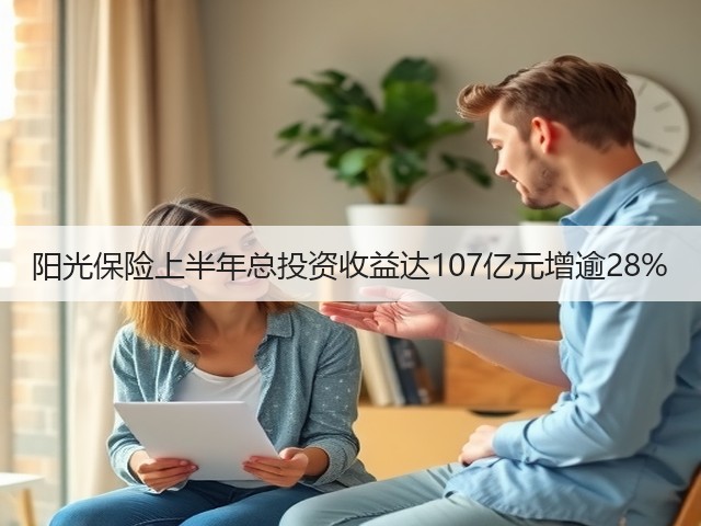 阳光保险上半年总投资收益达107亿元增逾28%(图2)
