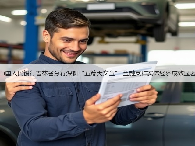 中国人民银行吉林省分行深耕“五篇大文章” 金融支持实体经济成效显著(图2)