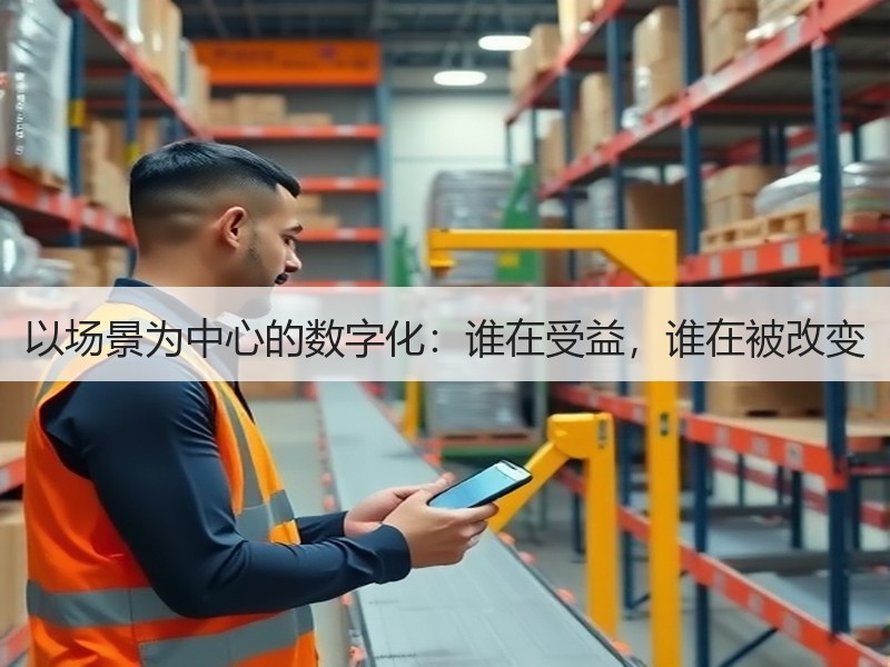 以场景为中心的数字化：谁在受益，谁在被改变