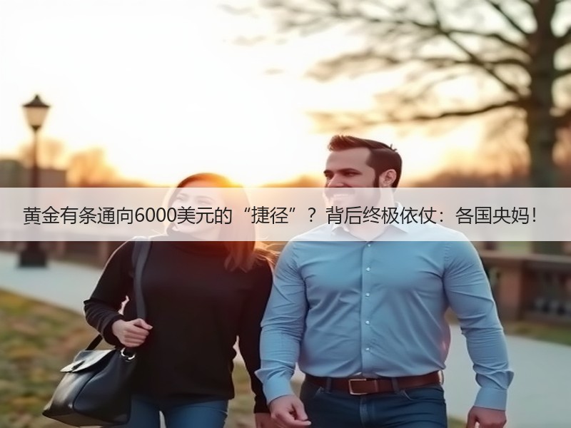 黄金有条通向6000美元的“捷径”？背后终极依仗：各国央妈！