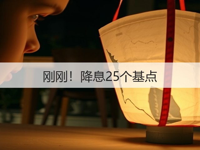 刚刚!降息25个基点(图2) 刚刚!降息25个基点(图2)