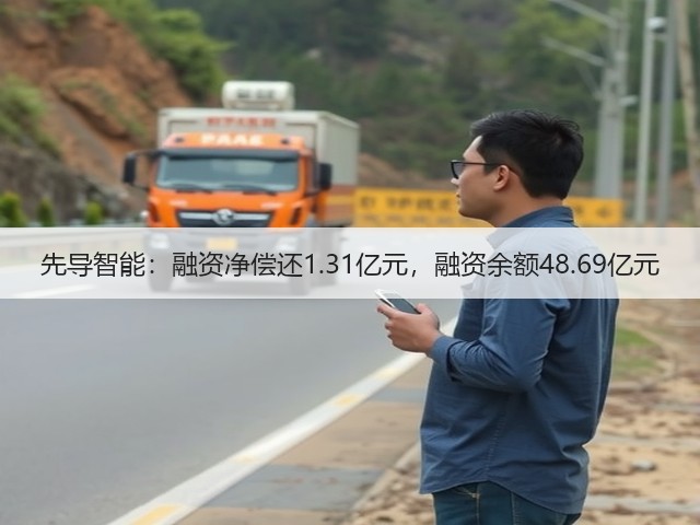 先导智能：融资净偿还1.31亿元，融资余额48.69亿元(图1)