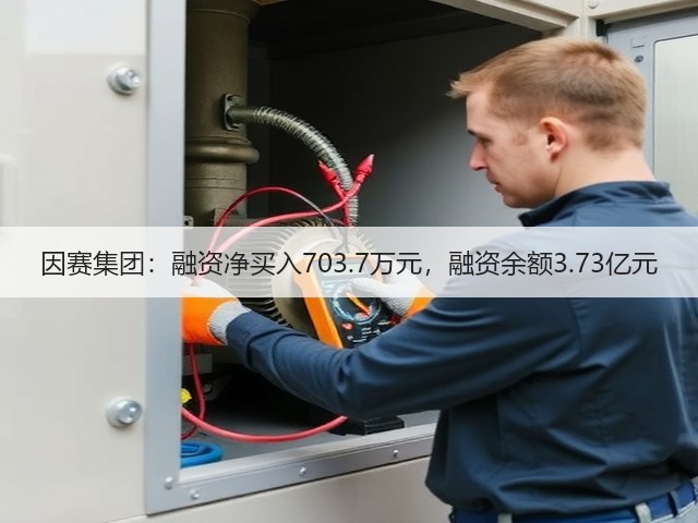 因赛集团:融资净买入703.7万元,融资余额3.73亿元(图1) 因赛集团:融资净买入703.7万元,融资余额3.73亿元(图1)