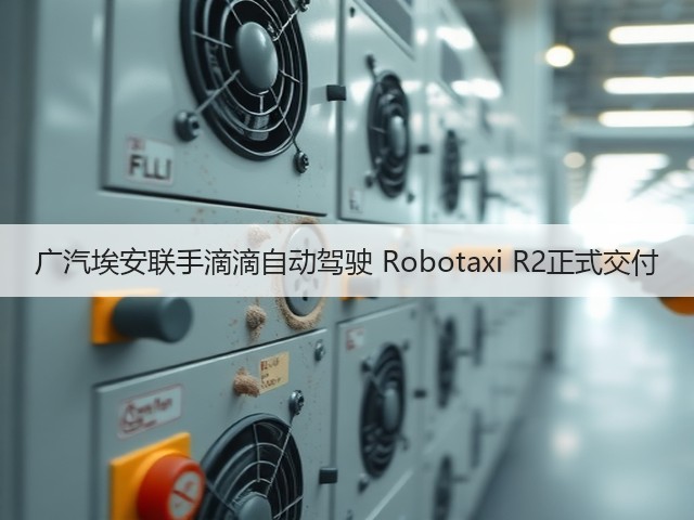 广汽埃安联手滴滴自动驾驶 Robotaxi R2正式交付(图1) 广汽埃安联手滴滴自动驾驶 Robotaxi R2正式交付(图1)