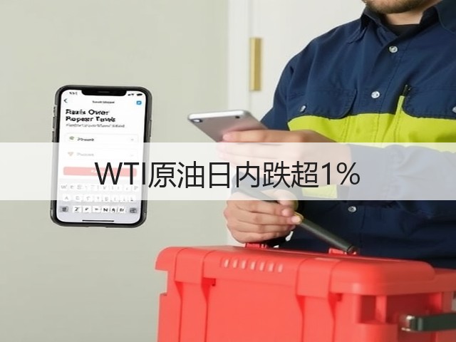 WTI原油日内跌超1%(图2)