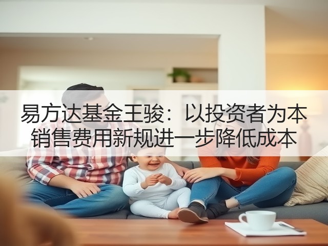 易方达基金王骏:以投资者为本 销售费用新规进一步降低成本(图3) 易方达基金王骏:以投资者为本 销售费用新规进一步降低成本(图3)