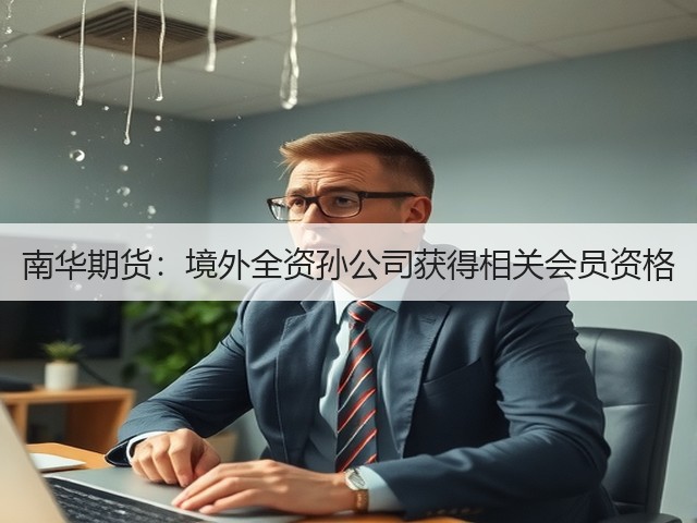 南华期货:境外全资孙公司获得相关会员资格(图2) 南华期货:境外全资孙公司获得相关会员资格(图2)