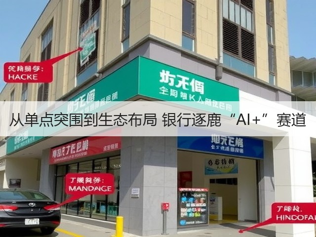 从单点突围到生态布局 银行逐鹿“AI+”赛道(图1) 从单点突围到生态布局 银行逐鹿“AI+”赛道(图1)
