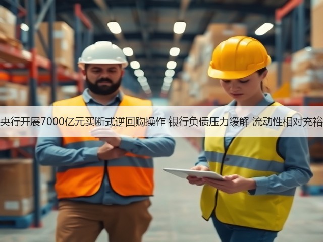 央行开展7000亿元买断式逆回购操作 银行负债压力缓解 流动性相对充裕(图1) 央行开展7000亿元买断式逆回购操作 银行负债压力缓解 流动性相对充裕(图1)