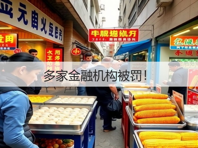 多家金融机构被罚!(图3) 多家金融机构被罚!(图3)