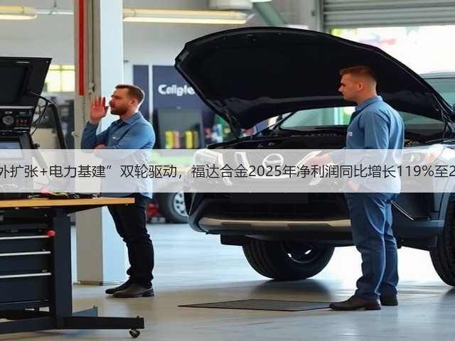 “海外扩张+电力基建”双轮驱动,福达合金2025年净利润同比增长119%至220%(图2) “海外扩张+电力基建”双轮驱动,福达合金2025年净利润同比增长119%至220%(图2)
