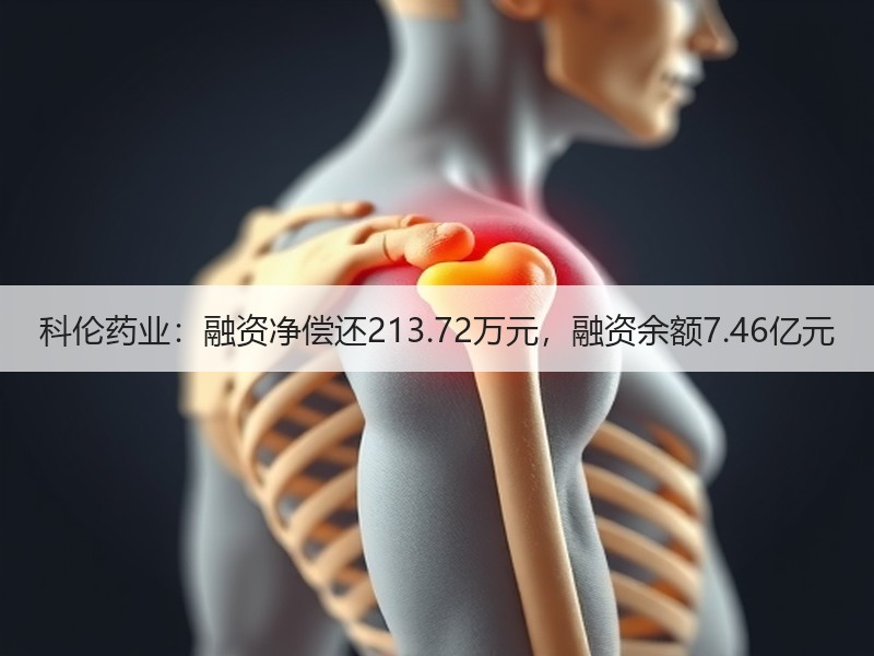 科伦药业：融资净偿还213.72万元，融资余额7.46亿元