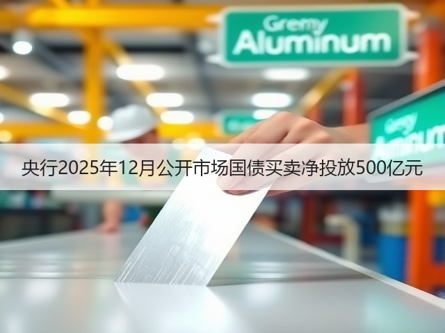 央行2025年12月公开市场国债买卖净投放500亿元(图3)