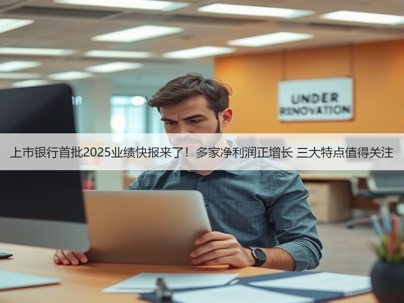 上市银行首批2025业绩快报来了！多家净利润正增长 三大特点值得关注