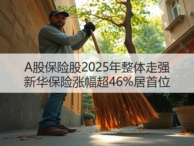 A股保险股2025年整体走强 新华保险涨幅超46%居首位(图3)