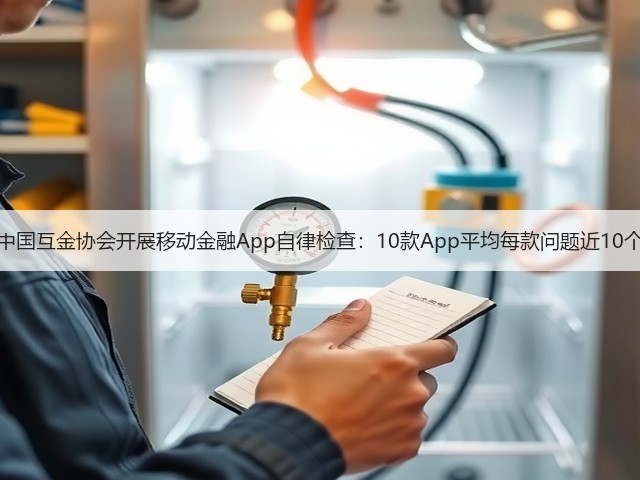 中国互金协会开展移动金融App自律检查：10款App平均每款问题近10个(图2)