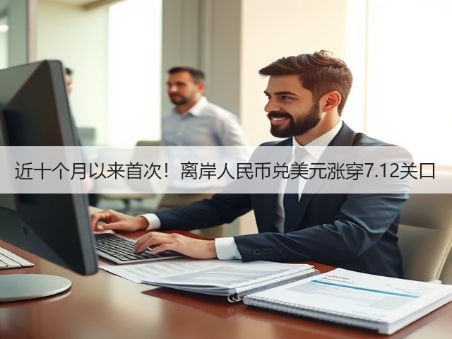 近十个月以来首次!离岸人民币兑美元涨穿7.12关口(图3) 近十个月以来首次!离岸人民币兑美元涨穿7.12关口(图3)