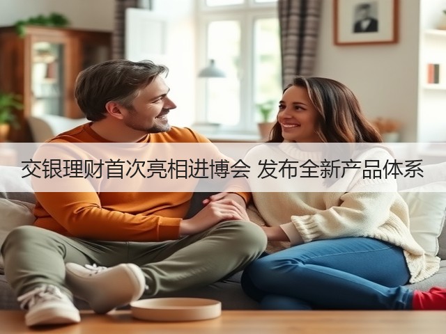 交银理财首次亮相进博会 发布全新产品体系(图3)