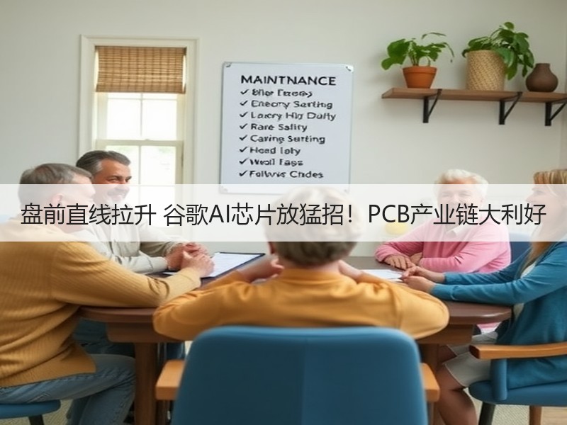 盘前直线拉升 谷歌AI芯片放猛招！PCB产业链大利好
