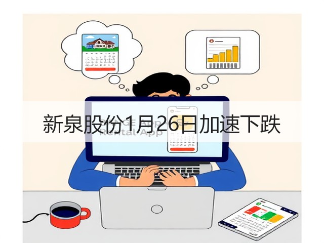 新泉股份1月26日加速下跌(图1) 新泉股份1月26日加速下跌(图1)