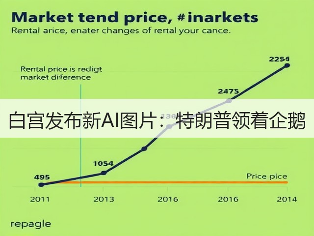 白宫发布新AI图片:特朗普领着企鹅(图2) 白宫发布新AI图片:特朗普领着企鹅(图2)