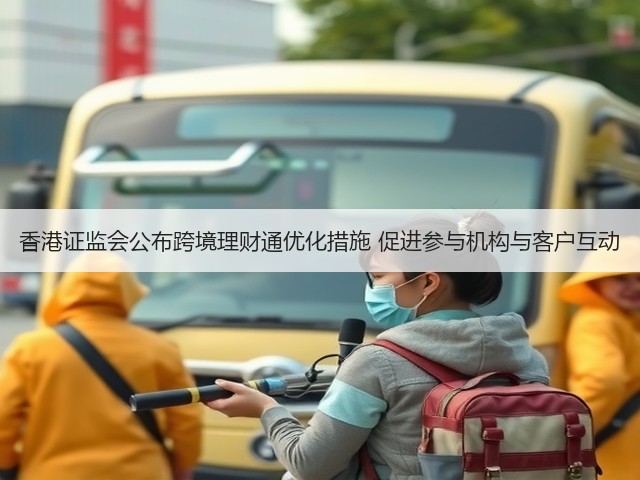 香港证监会公布跨境理财通优化措施 促进参与机构与客户互动(图1) 香港证监会公布跨境理财通优化措施 促进参与机构与客户互动(图1)