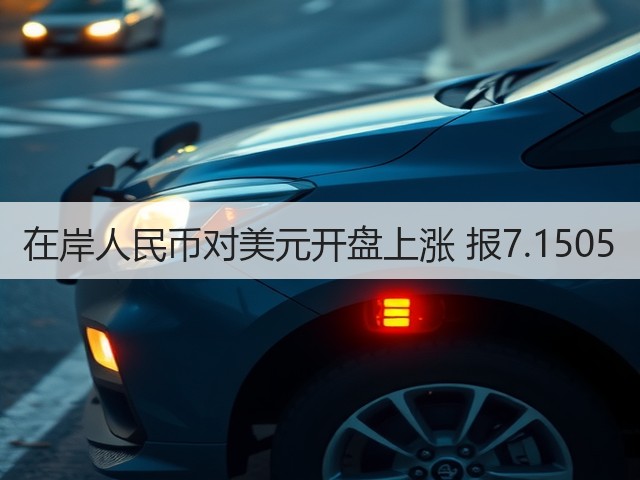 在岸人民币对美元开盘上涨 报7.1505(图1) 在岸人民币对美元开盘上涨 报7.1505(图1)