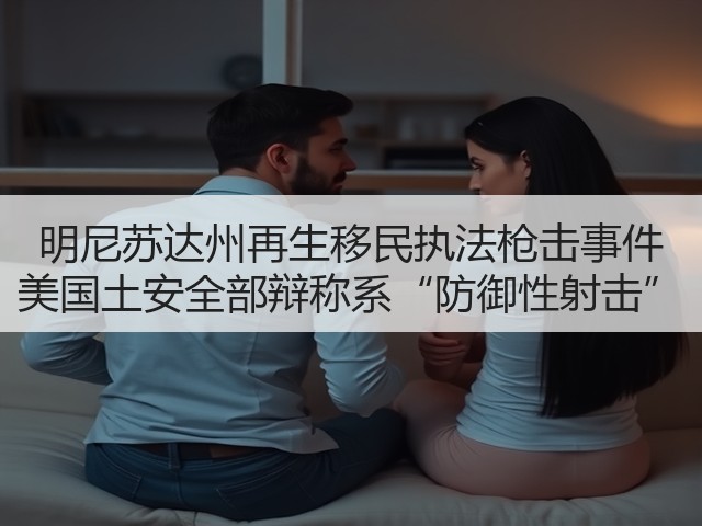 明尼苏达州再生移民执法枪击事件 美国土安全部辩称系“防御性射击”(图3)