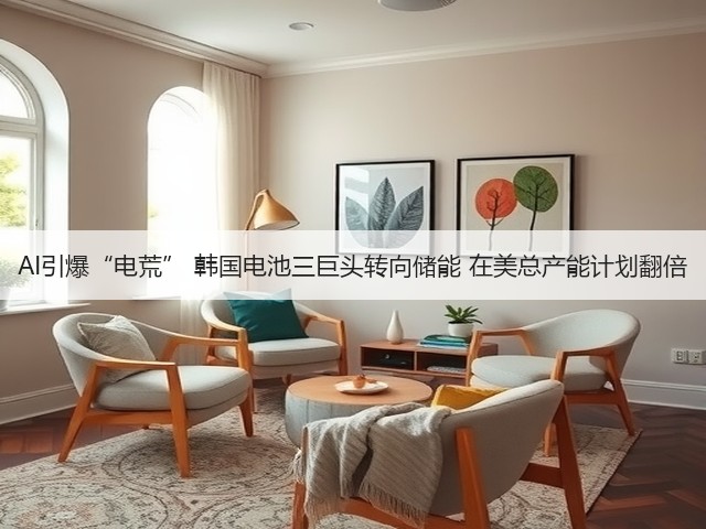 AI引爆“电荒” 韩国电池三巨头转向储能 在美总产能计划翻倍(图2) AI引爆“电荒” 韩国电池三巨头转向储能 在美总产能计划翻倍(图2)