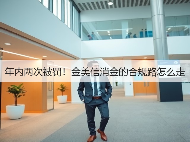 年内两次被罚!金美信消金的合规路怎么走(图2) 年内两次被罚!金美信消金的合规路怎么走(图2)