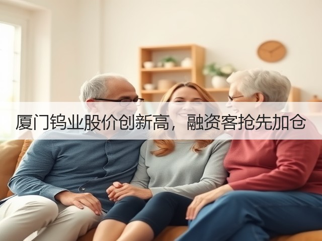 厦门钨业股价创新高,融资客抢先加仓(图3) 厦门钨业股价创新高,融资客抢先加仓(图3)