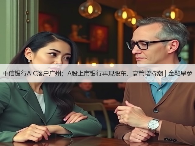 中信银行AIC落户广州;A股上市银行再现股东、高管增持潮 | 金融早参(图1) 中信银行AIC落户广州;A股上市银行再现股东、高管增持潮 | 金融早参(图1)