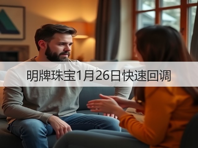 明牌珠宝1月26日快速回调(图3) 明牌珠宝1月26日快速回调(图3)
