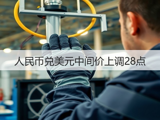 人民币兑美元中间价上调28点(图2)