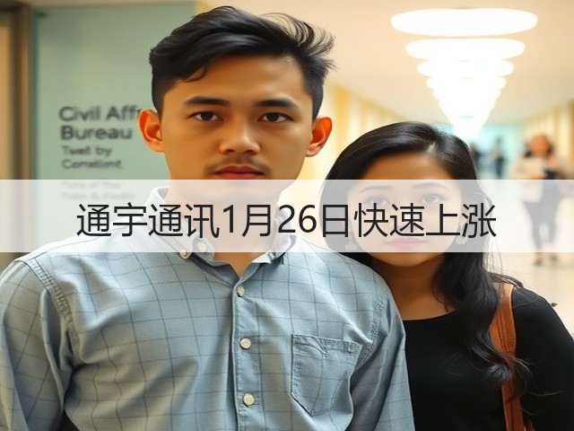 通宇通讯1月26日快速上涨(图3) 通宇通讯1月26日快速上涨(图3)