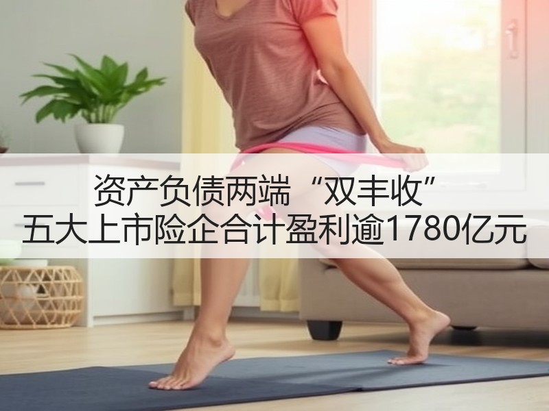 资产负债两端“双丰收” 五大上市险企合计盈利逾1780亿元