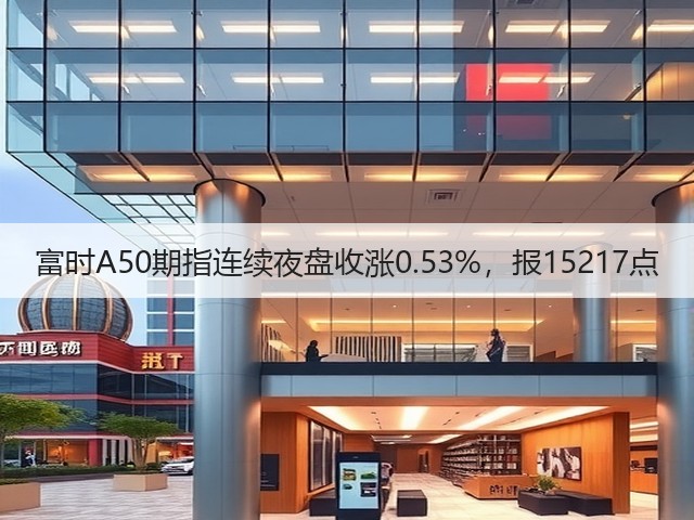 富时A50期指连续夜盘收涨0.53%，报15217点(图1)