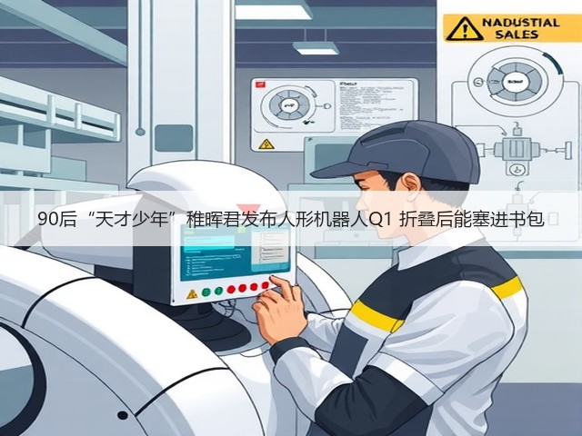 90后“天才少年”稚晖君发布人形机器人Q1 折叠后能塞进书包(图3) 90后“天才少年”稚晖君发布人形机器人Q1 折叠后能塞进书包(图3)