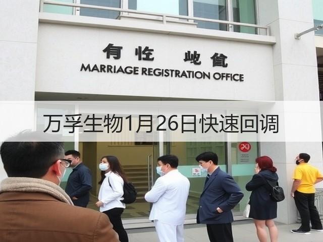 万孚生物1月26日快速回调(图1) 万孚生物1月26日快速回调(图1)