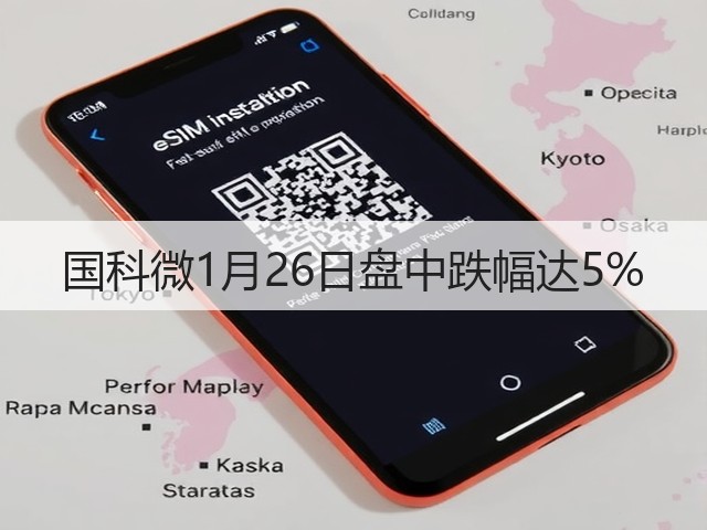 国科微1月26日盘中跌幅达5%(图1) 国科微1月26日盘中跌幅达5%(图1)