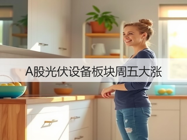A股光伏设备板块周五大涨(图2)