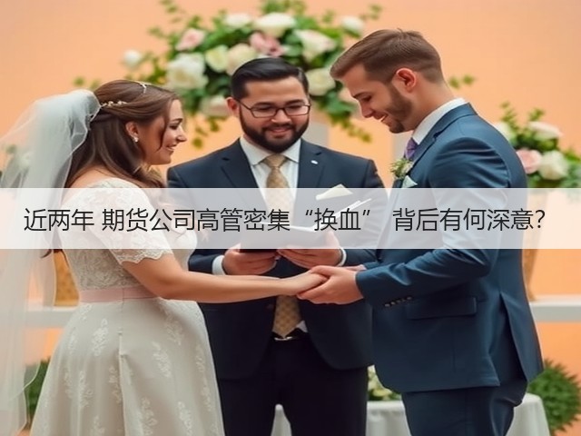近两年 期货公司高管密集“换血” 背后有何深意?(图1) 近两年 期货公司高管密集“换血” 背后有何深意?(图1)