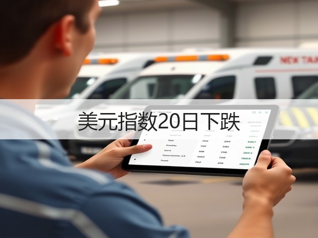 美元指数20日下跌(图2) 美元指数20日下跌(图2)