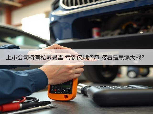 上市公司持有私募暴雷 亏到仅剩渣渣 接着是甩锅大战？(图1)